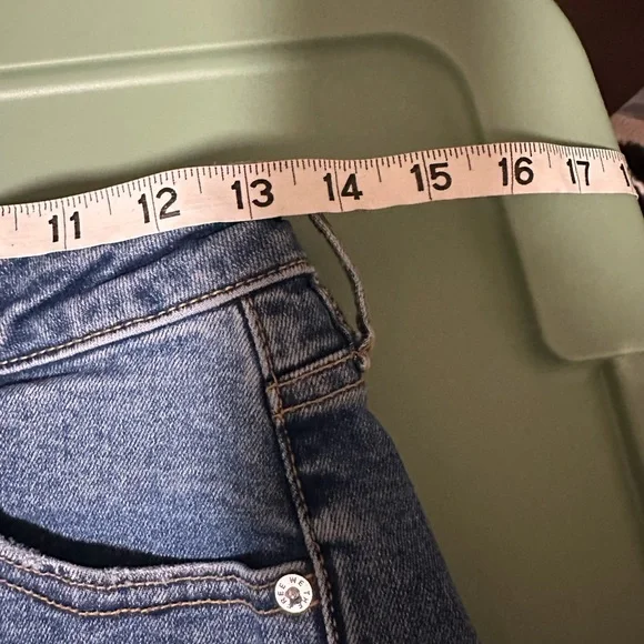 We The Free by Free People crvy Five Star Vintage High-Rise Shorts size 27 - Picture 7 of 9